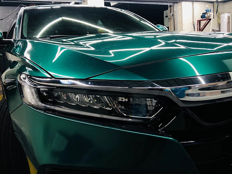 Emerald Green Vehicle Paint Protection Films