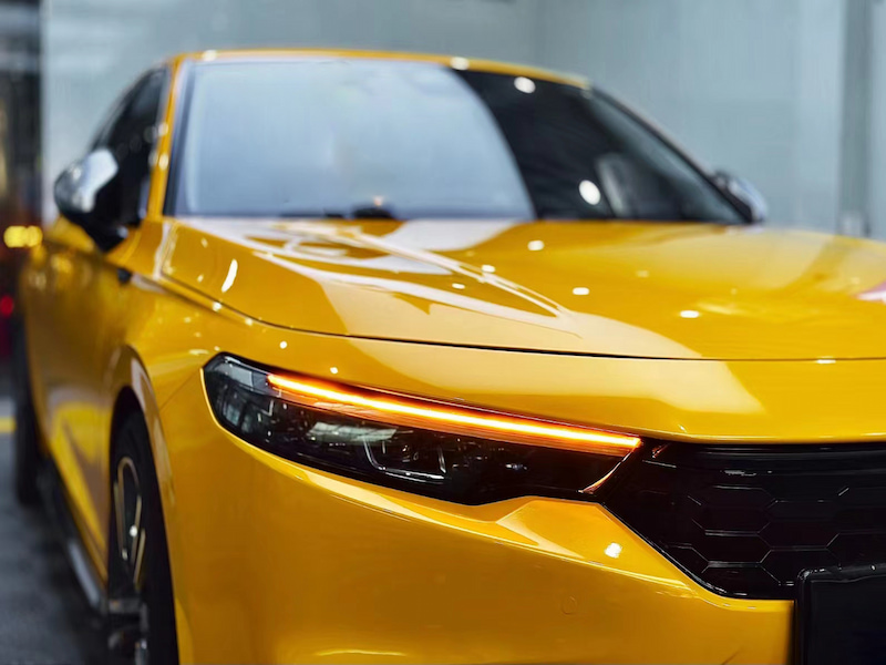 Ultra Gloss Maple Yellow Vehicle Paint Protection Films