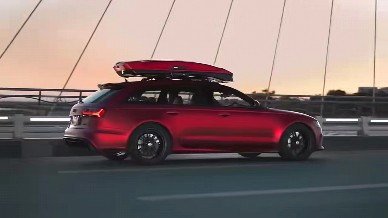 Audi Rs6.(Multi-color car film)